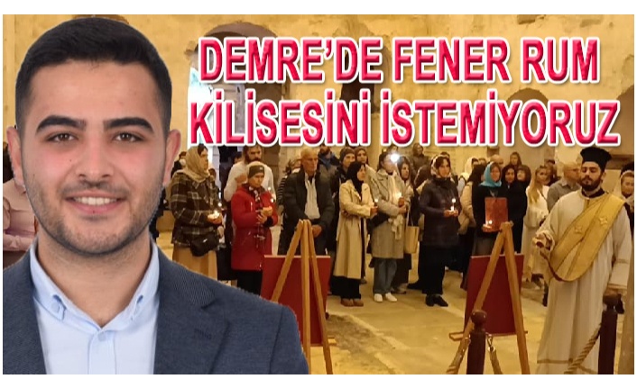 DEMRE’DE BİN YILDIR BİR HRİSTİYAN YAŞAMIYOR!