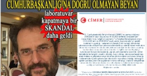 KAPATILAN LABORATURUN ÜSTÜ ÖRTÜLMÜYOR!